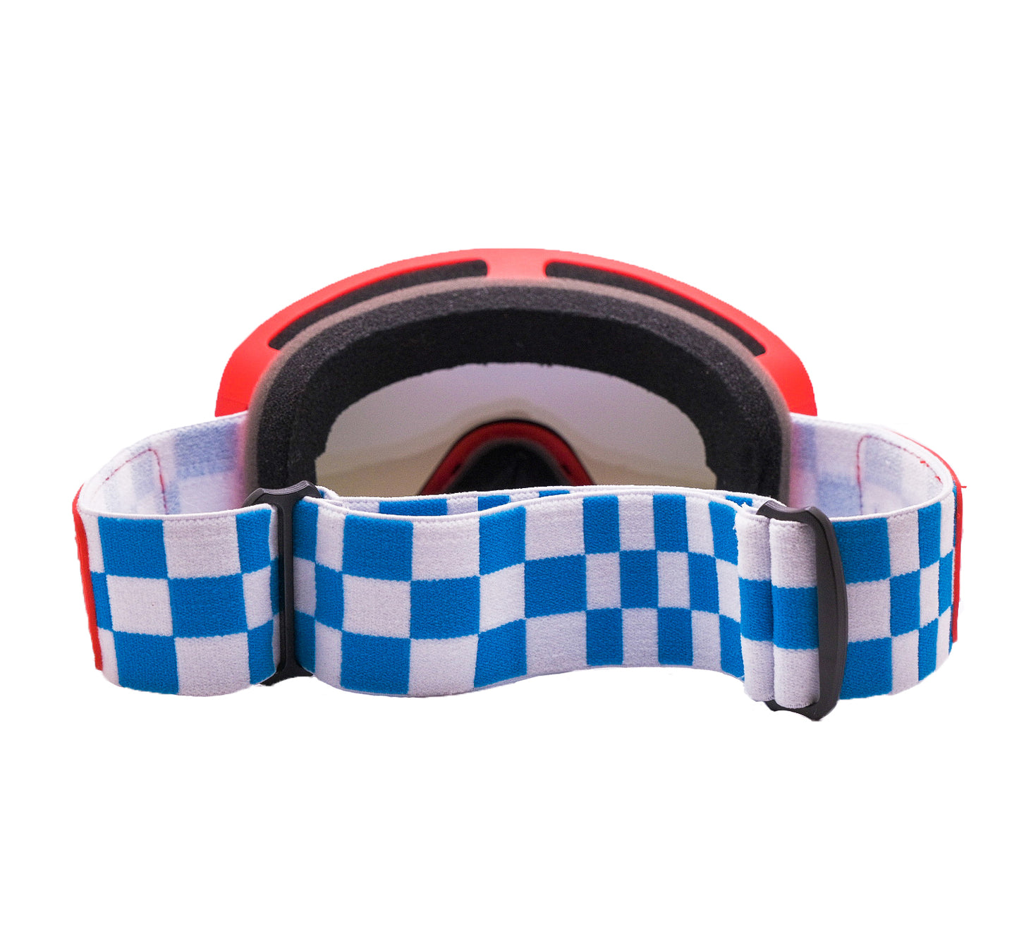 Red White & Blue magnetic lens snowboard goggles